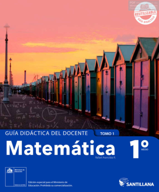 Libro de Matematicas 1 Medio Resuelto Solucionario